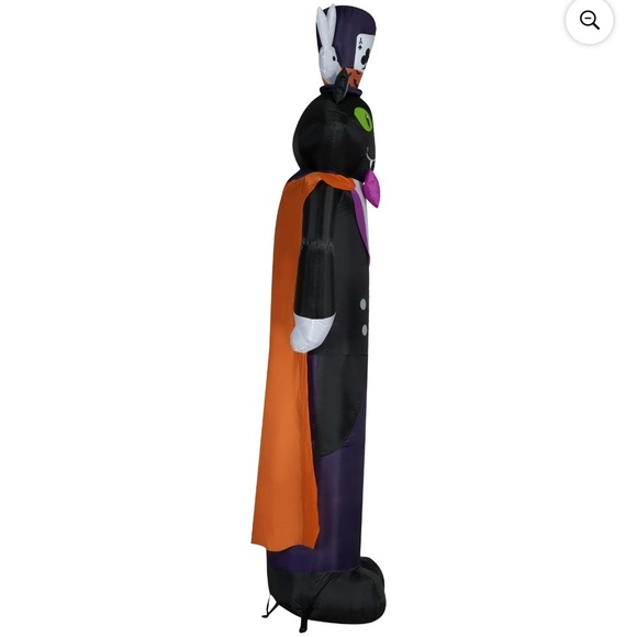 Halloween Giant Magic Cat Airblown Yard Inflatable, 10 ft, by Way To Celebrate - Picture 4 of 6